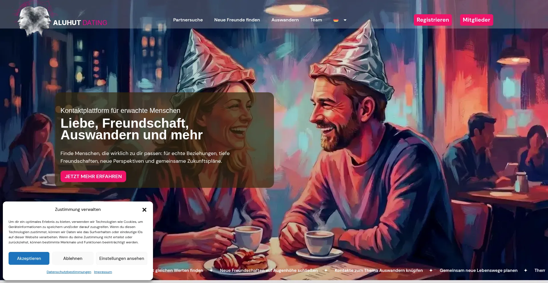 Aluhutdating.de