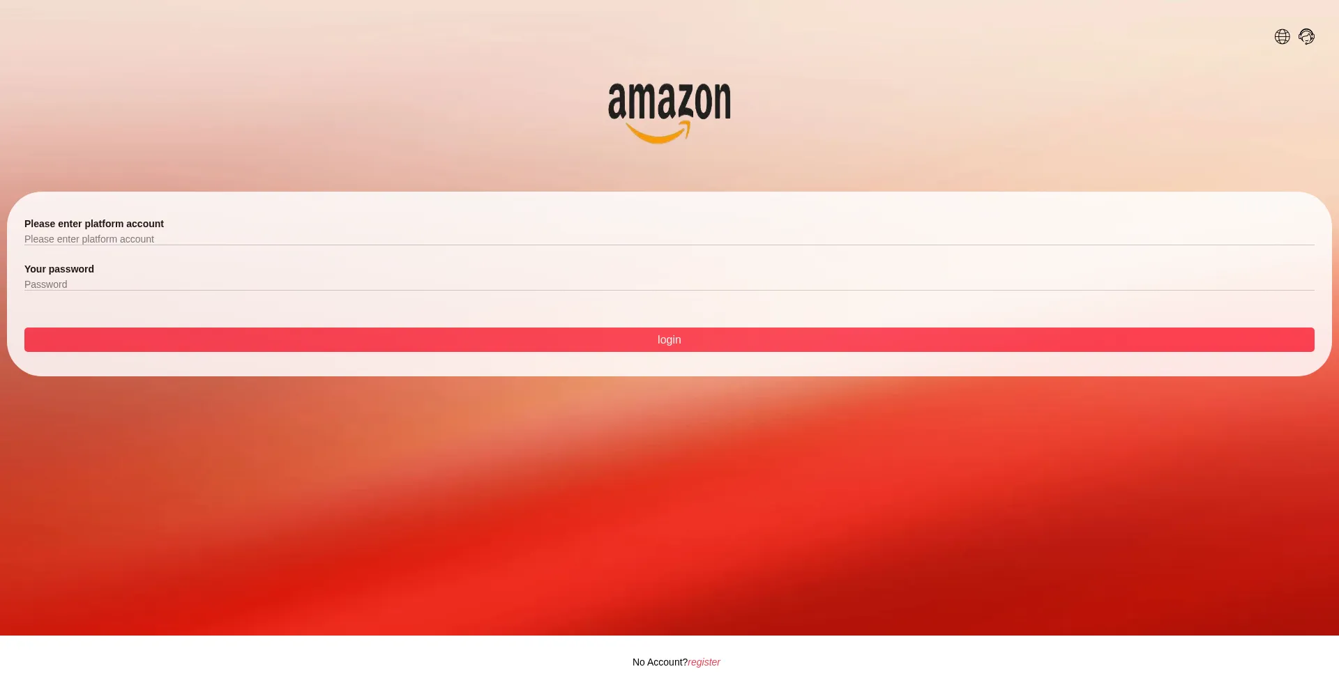 Website screenshot of Amabs.shop