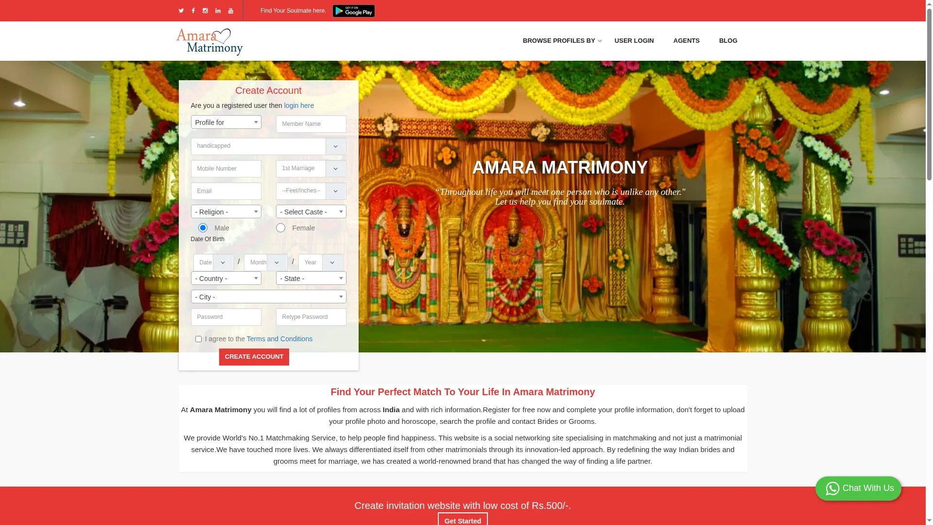 Amaramatrimony.com