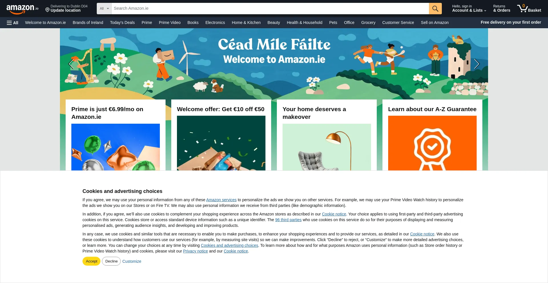 Ist Amazon.ie sicher und vertrauenswürdig?