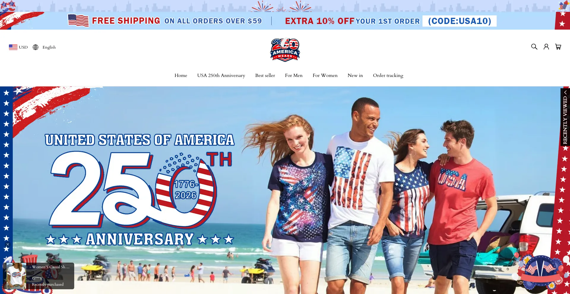 America250wears.com