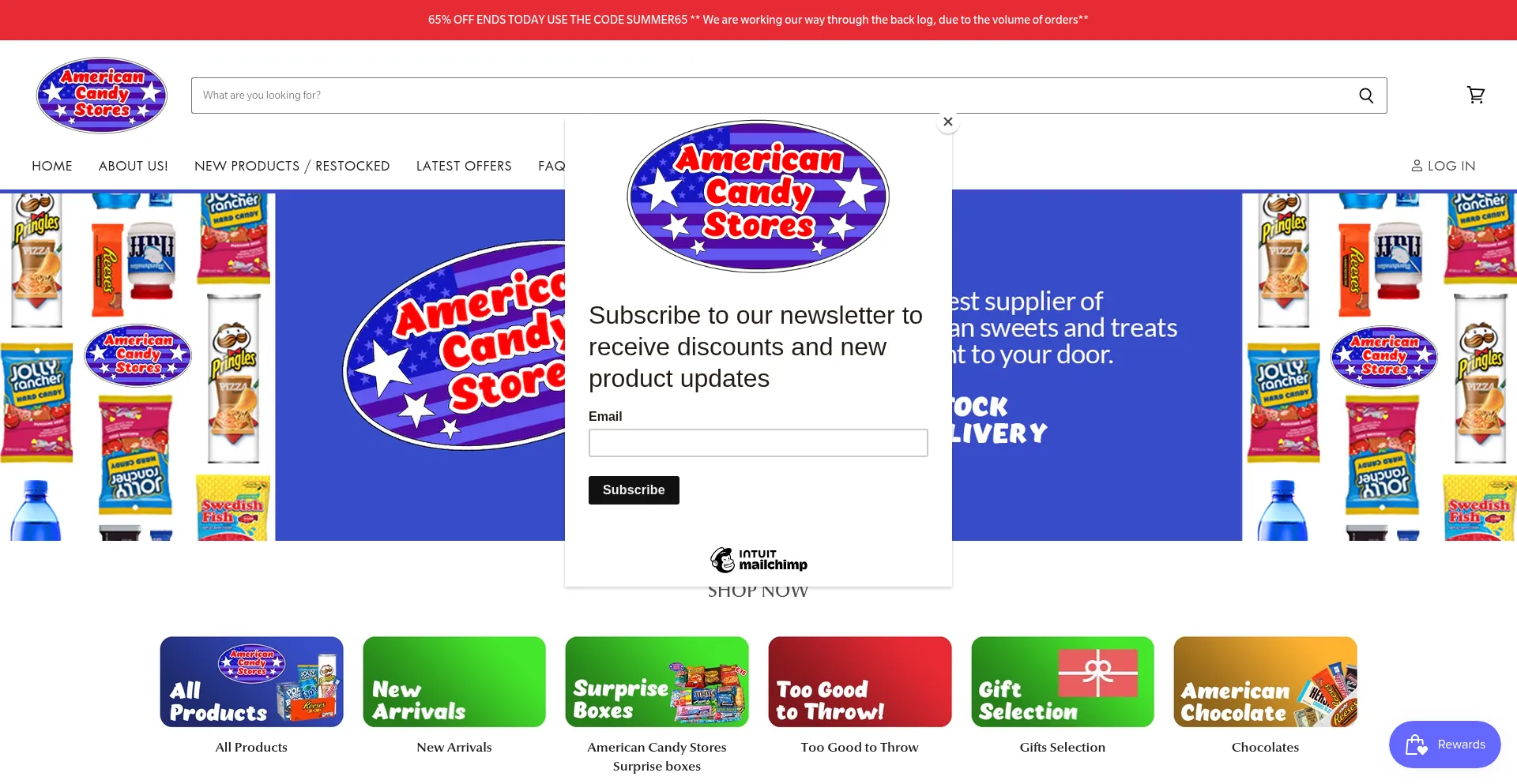 Ist Americancandystores.co.uk sicher und vertrauenswürdig?
