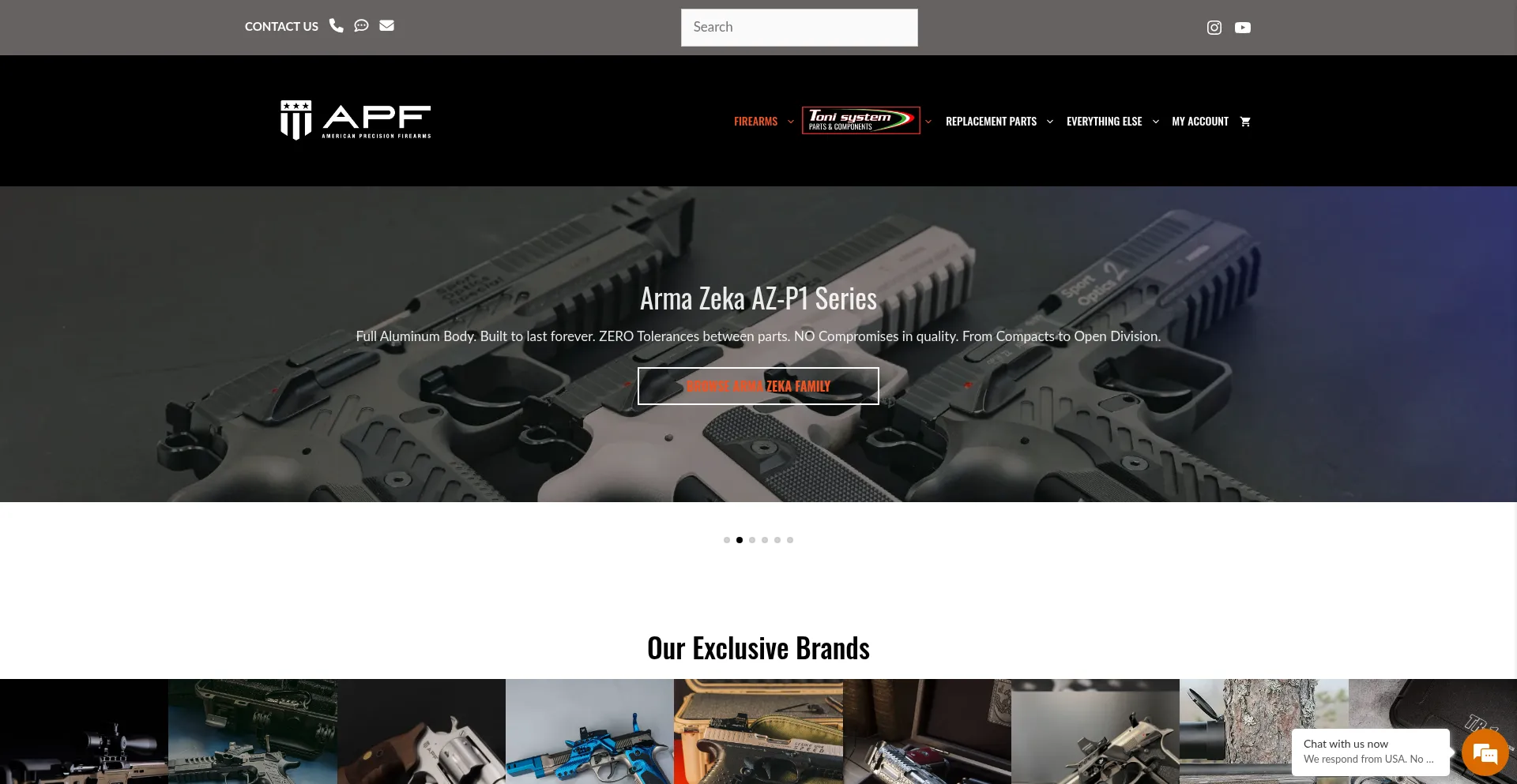 Ist Americanprecisionfirearms.com sicher und vertrauenswürdig?