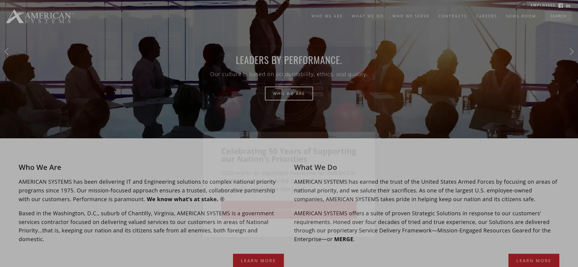 Americansystems.com Screenshot