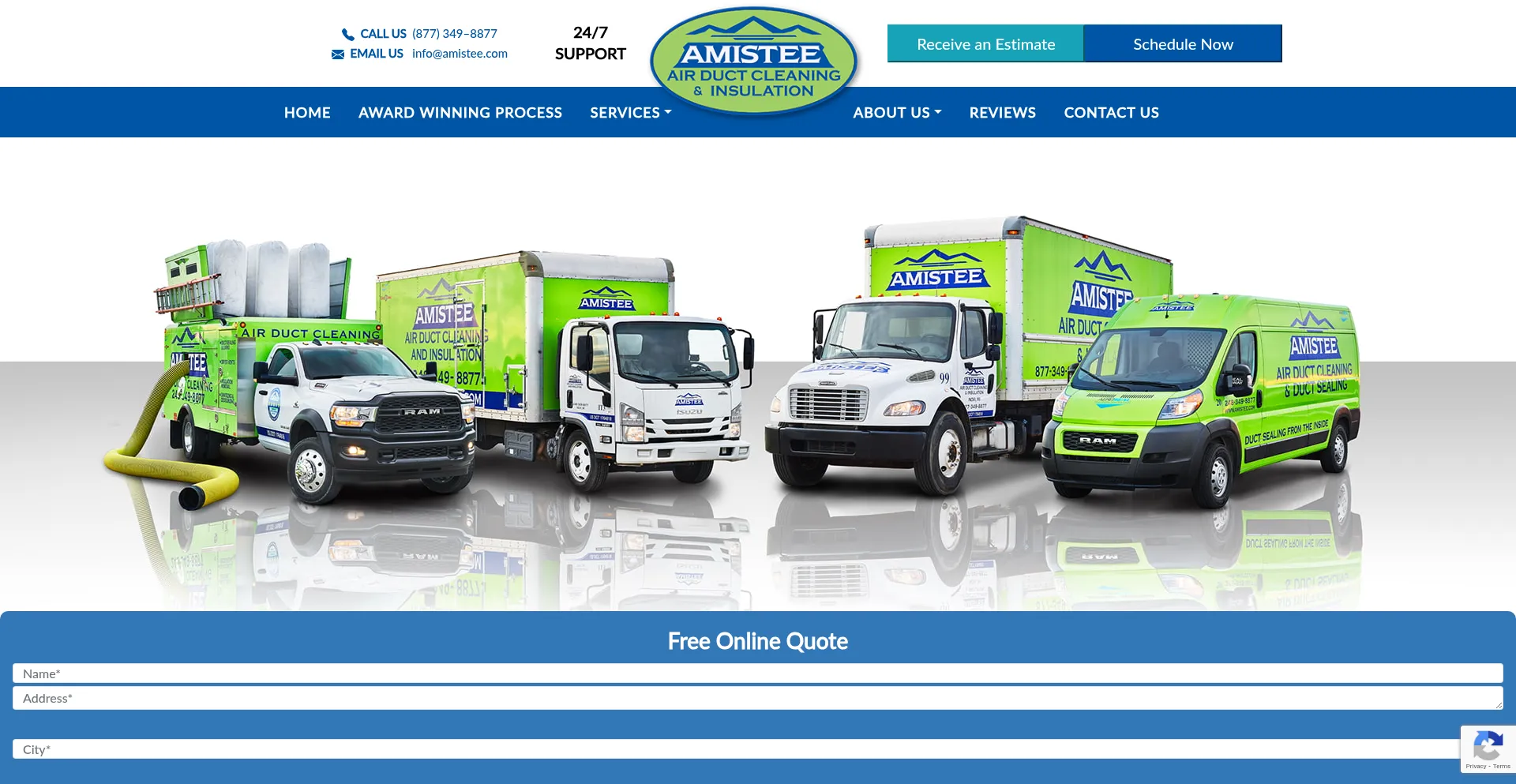Amistee.com Screenshot