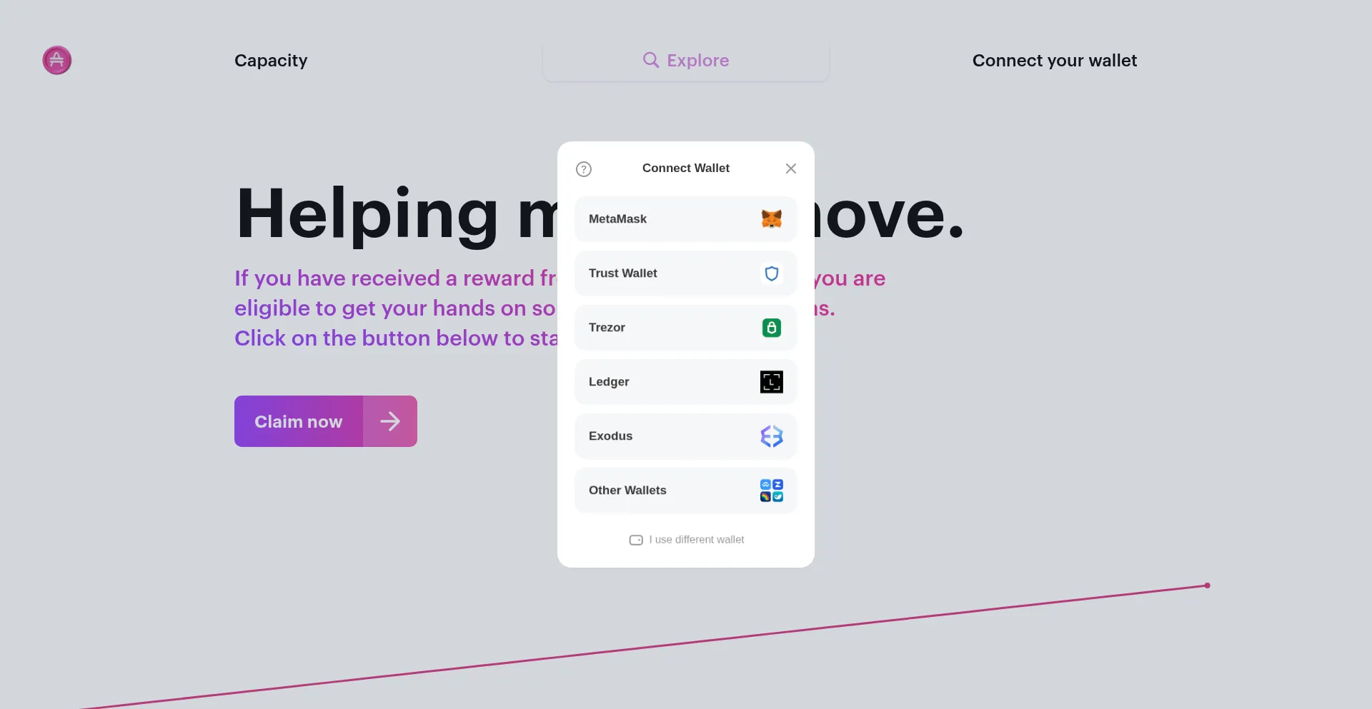 Website screenshot of Amp-app.org