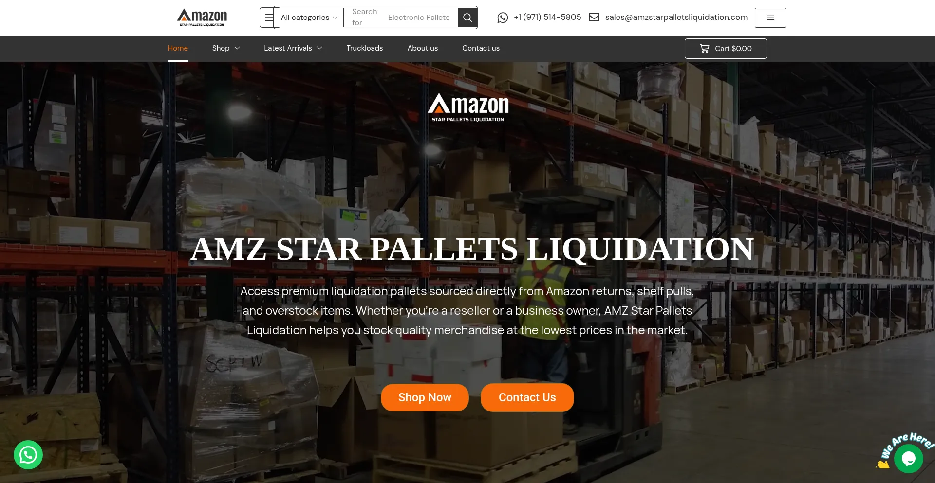 Amzstarpalletsliquidation.com