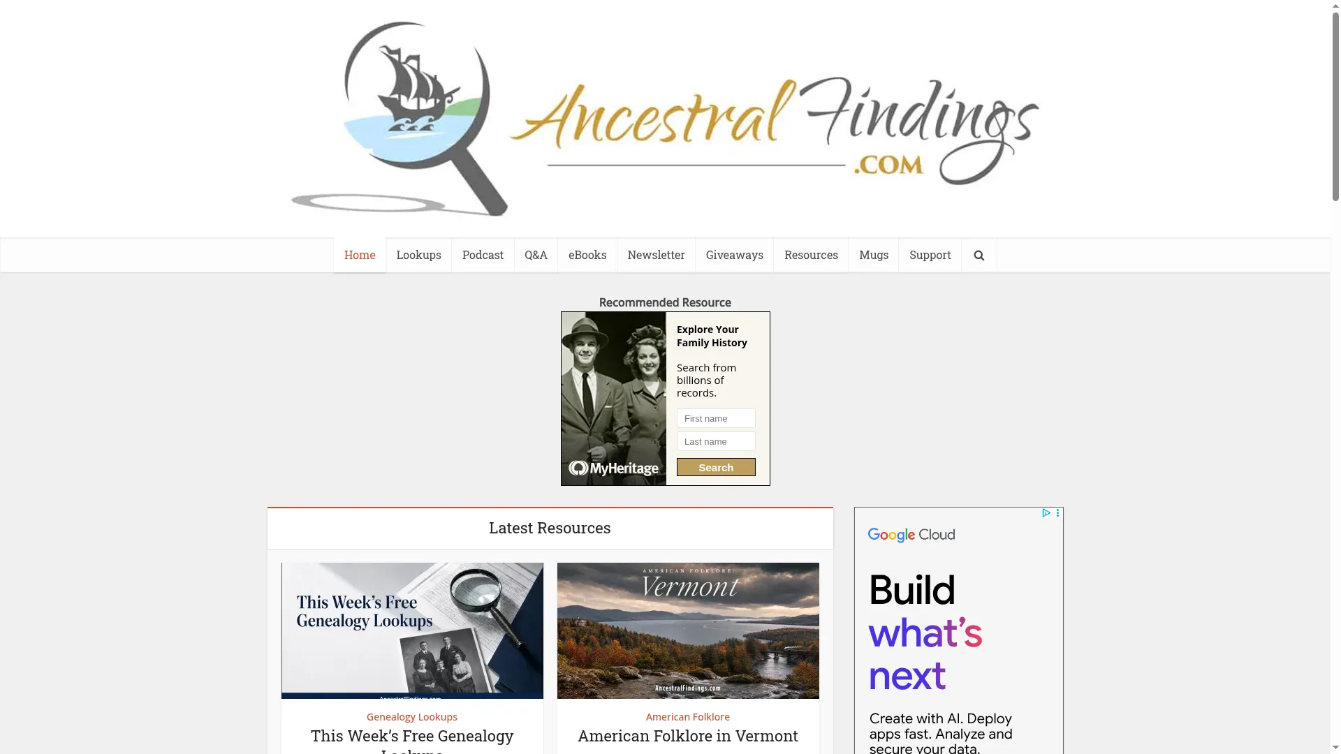 Ancestralfindings.com