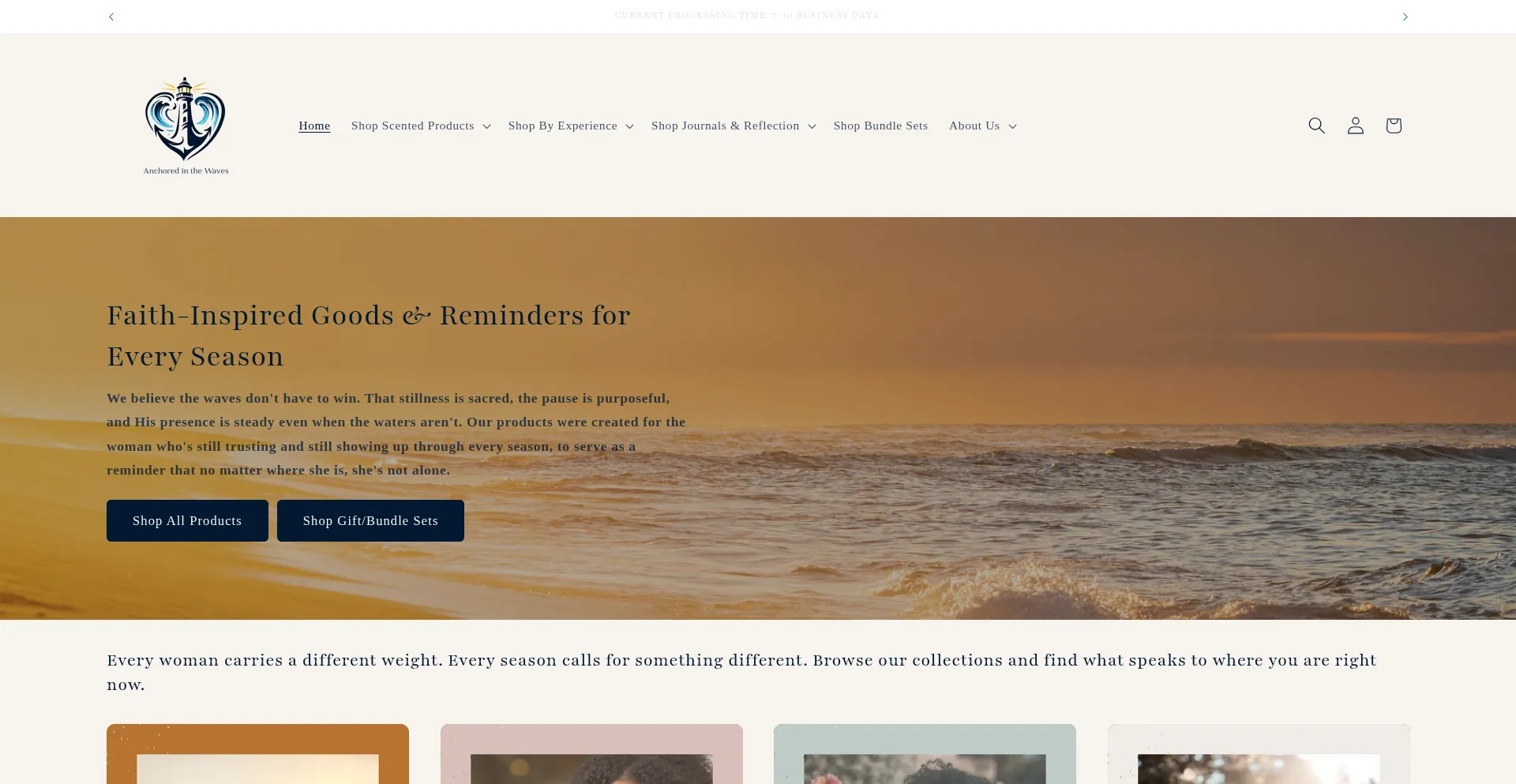Anchoredinthewaves.com