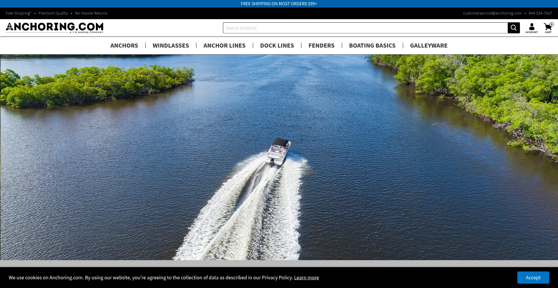 Anchoring.com Screenshot