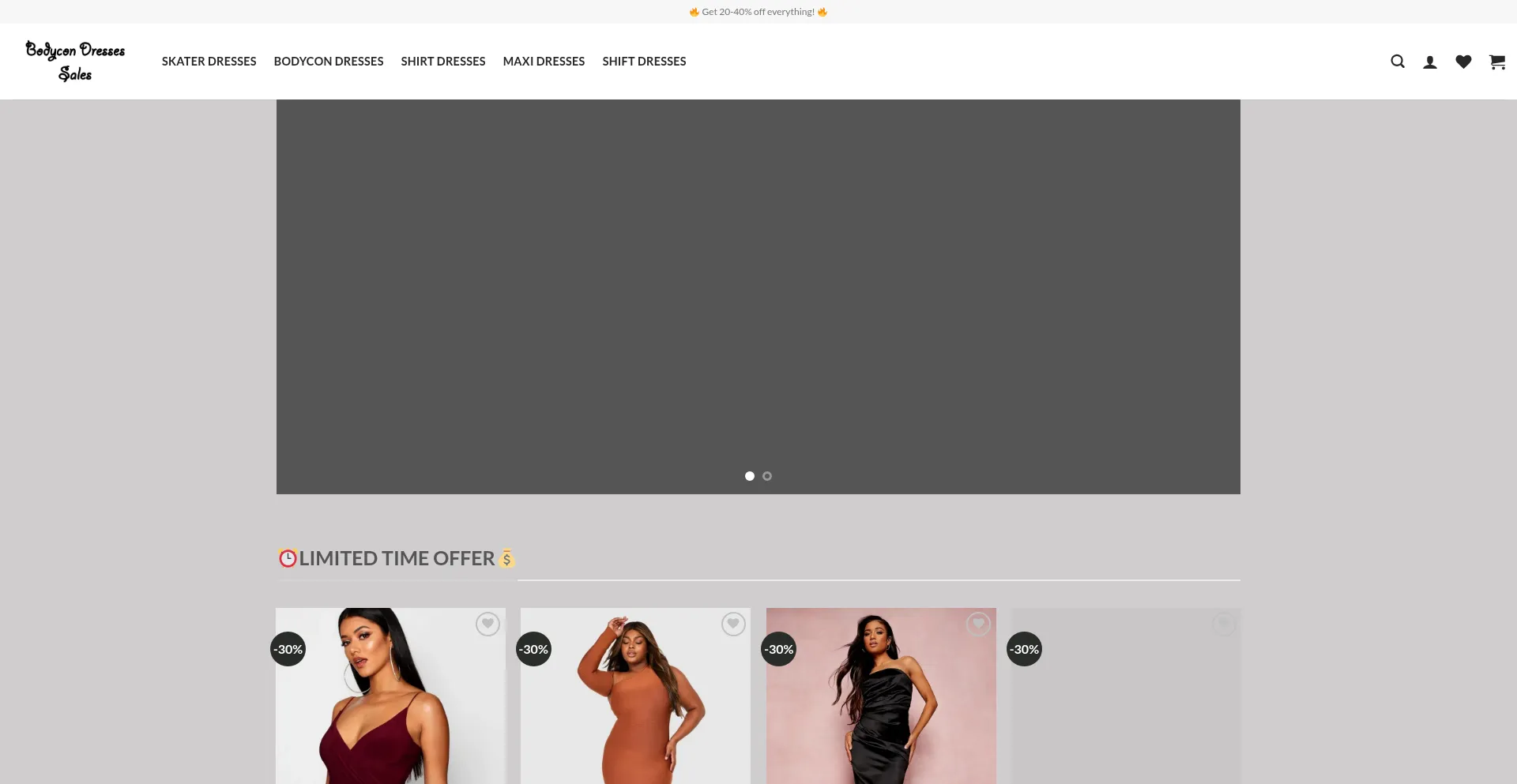 Website screenshot of Andersonsite.store
