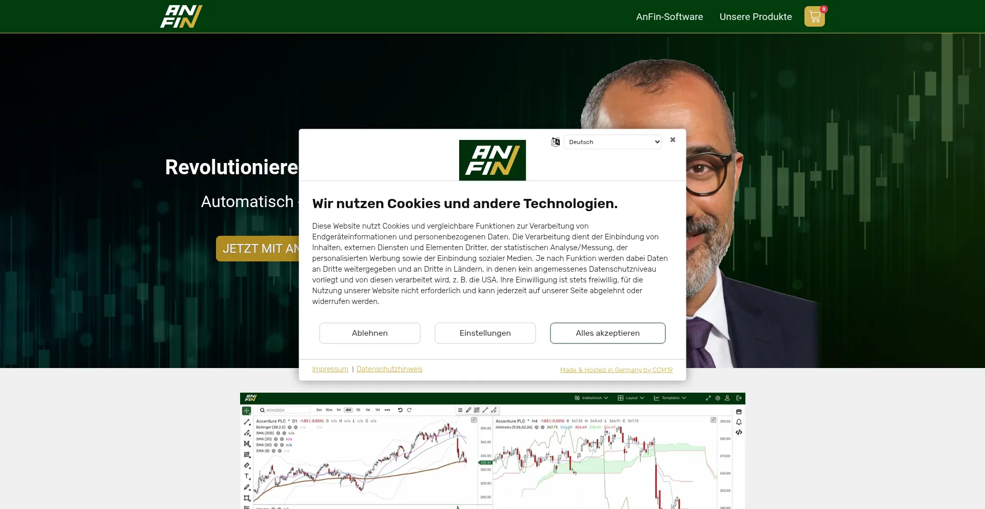 Anfin.com Screenshot