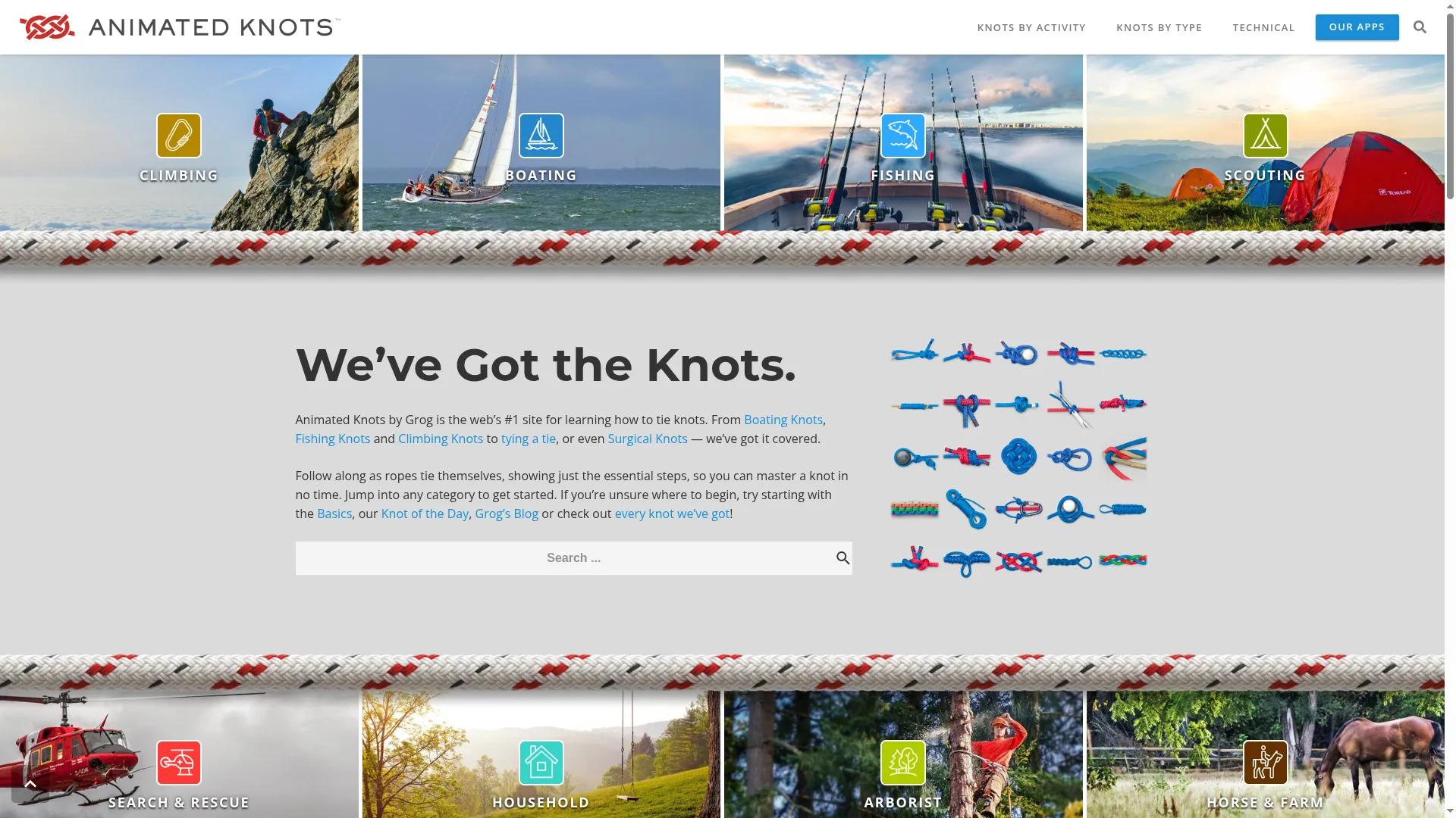 Animatedknots.com
