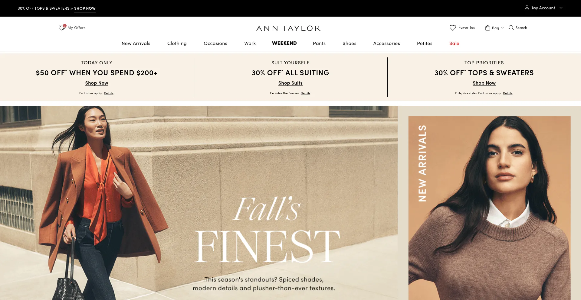 Anntaylor.com Screenshot