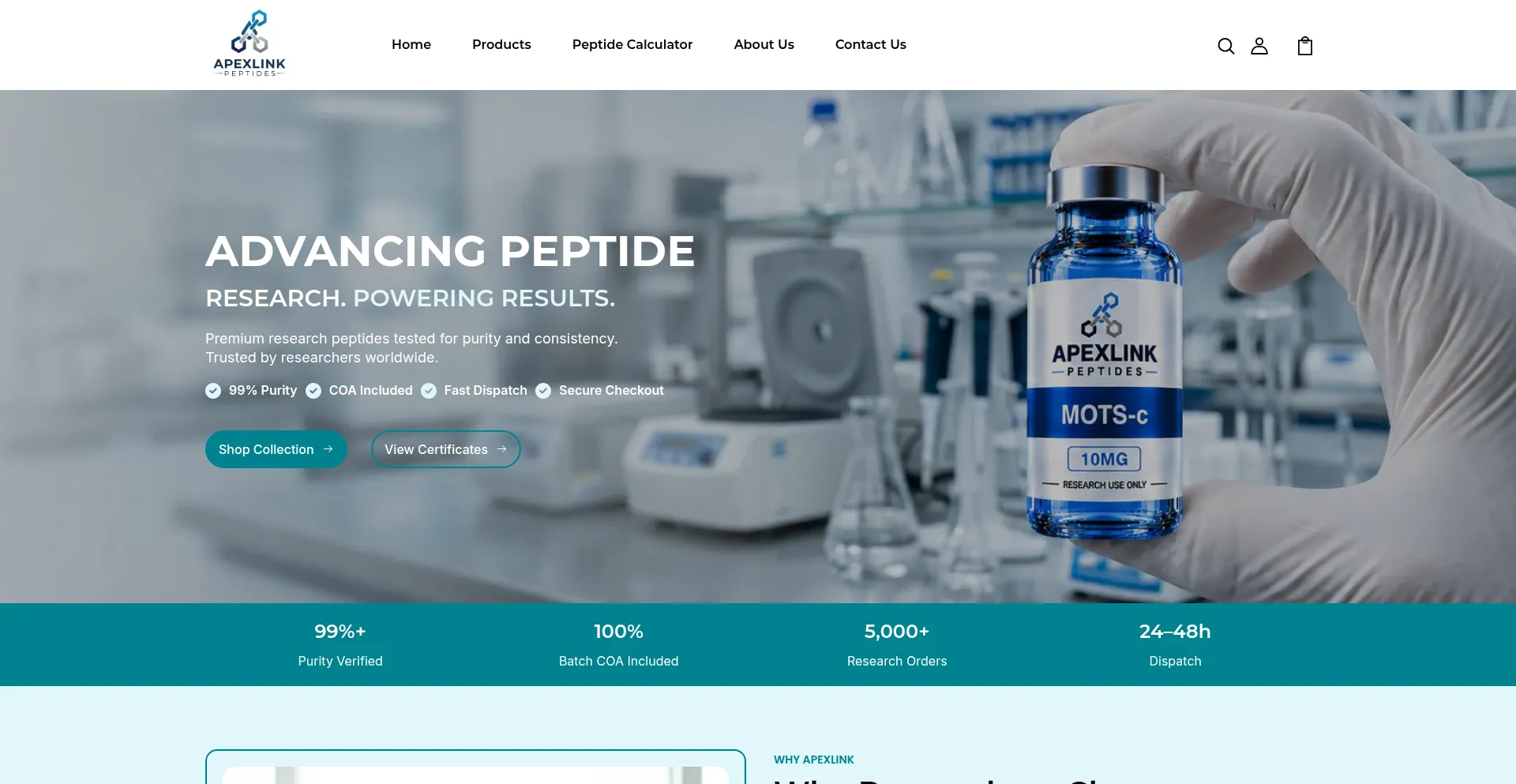 Apexlinkpeptides.com
