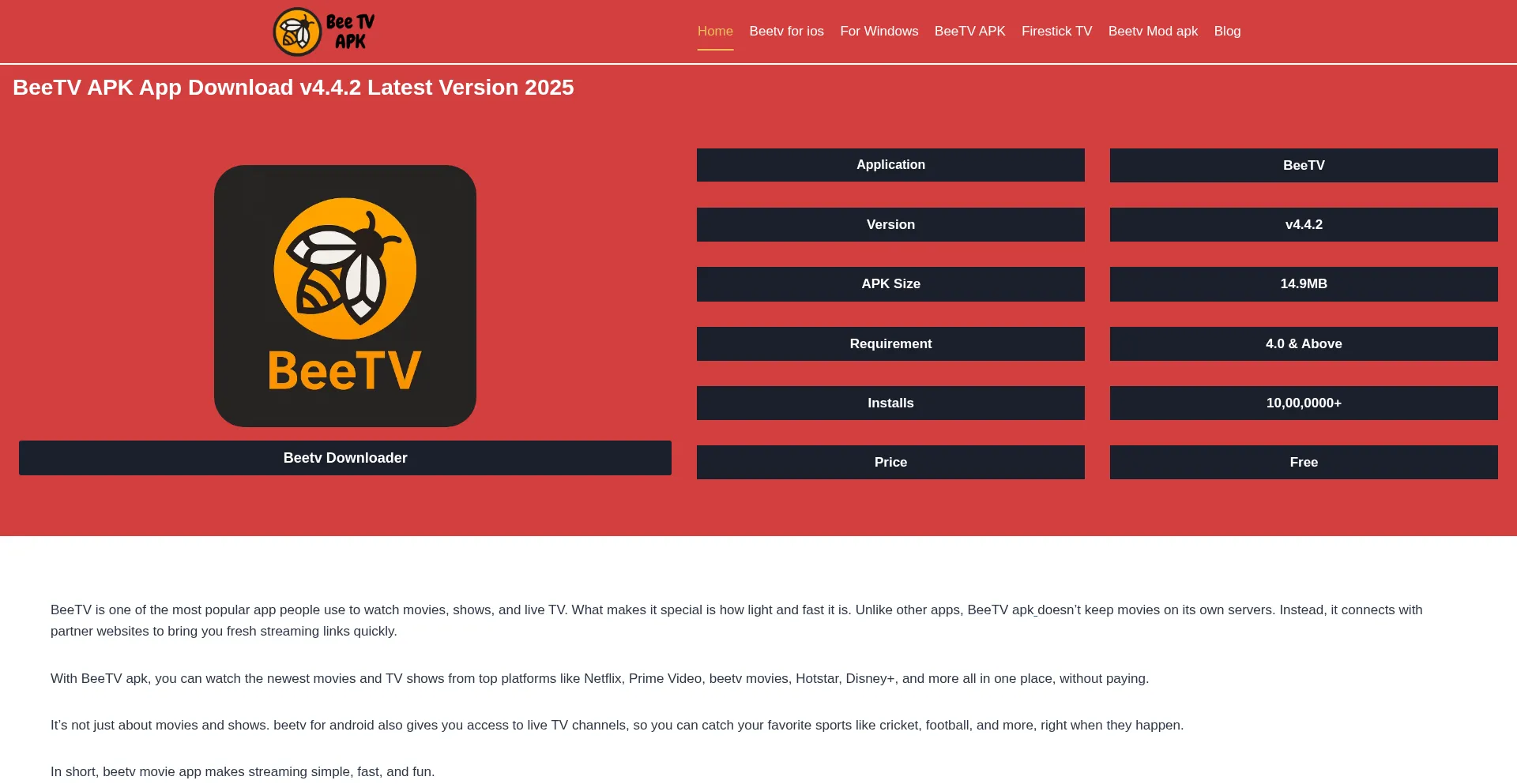 Ist Apkbeetv.com sicher und vertrauenswürdig?
