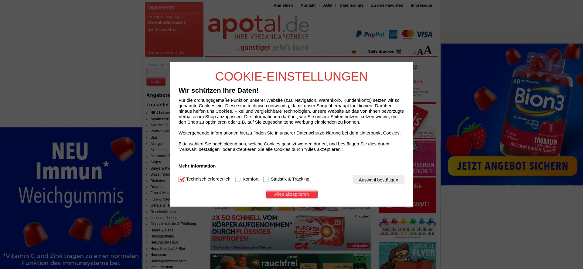 Ist Apotal.de sicher und vertrauenswürdig?