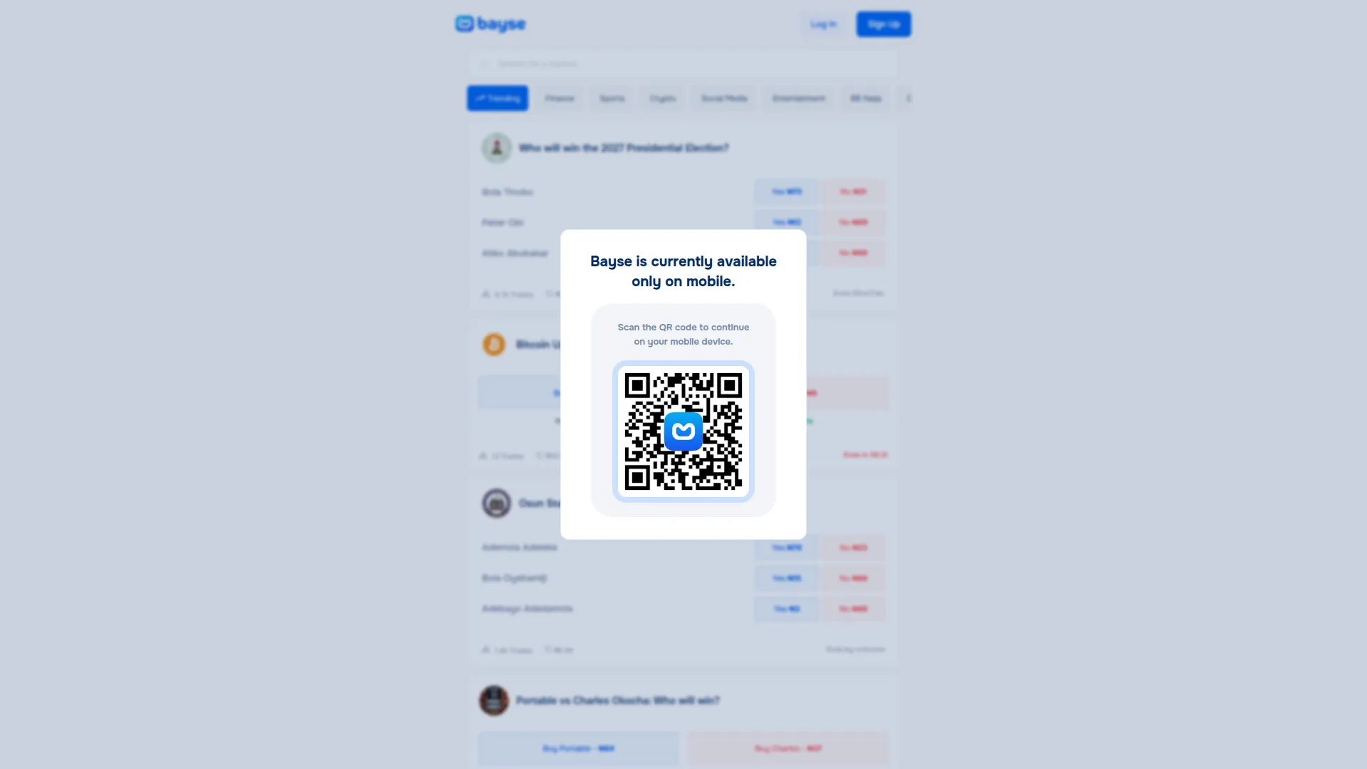 App.bayse.markets