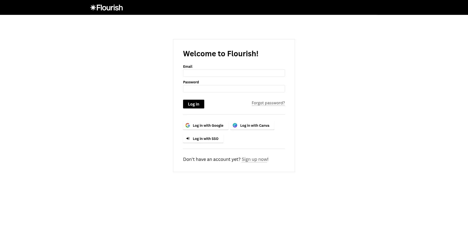 Website screenshot of App.flourish.studio