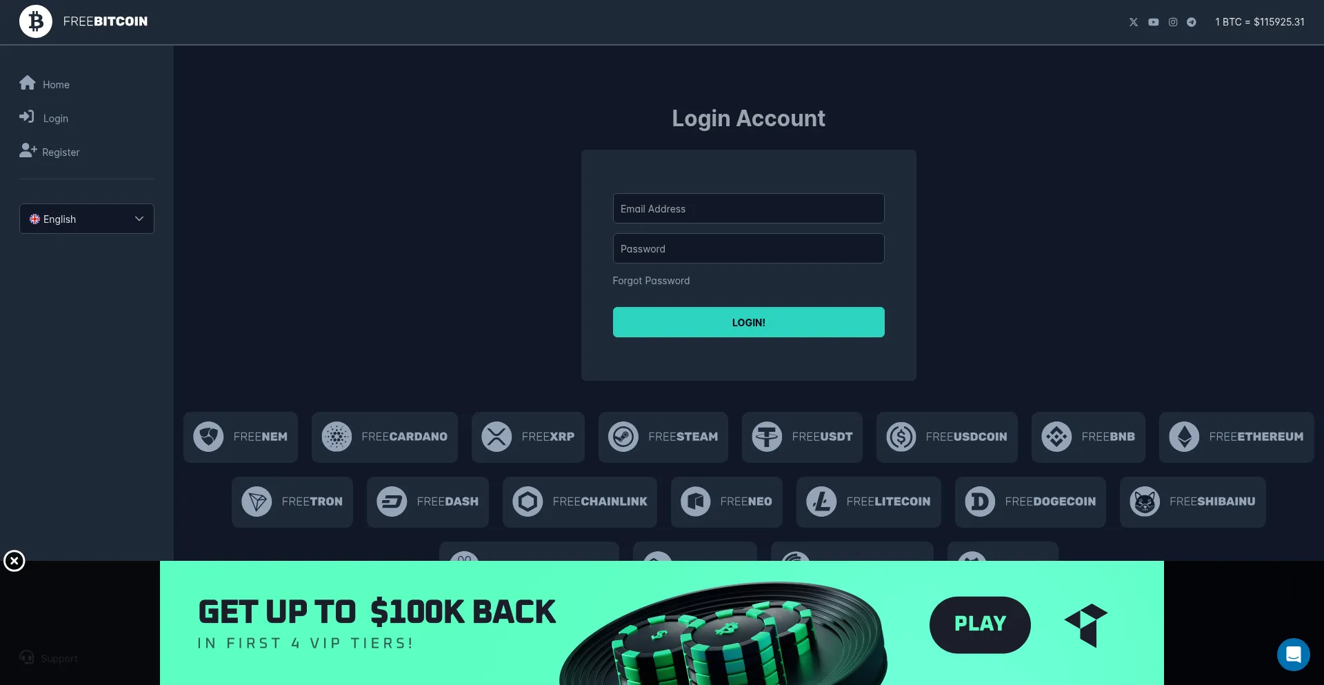 Ist App.freebitcoin.io sicher und vertrauenswürdig?