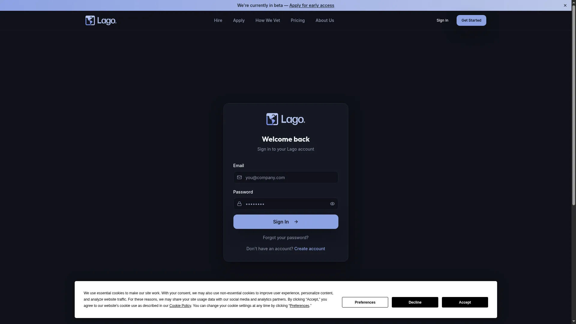 App.hirelago.com