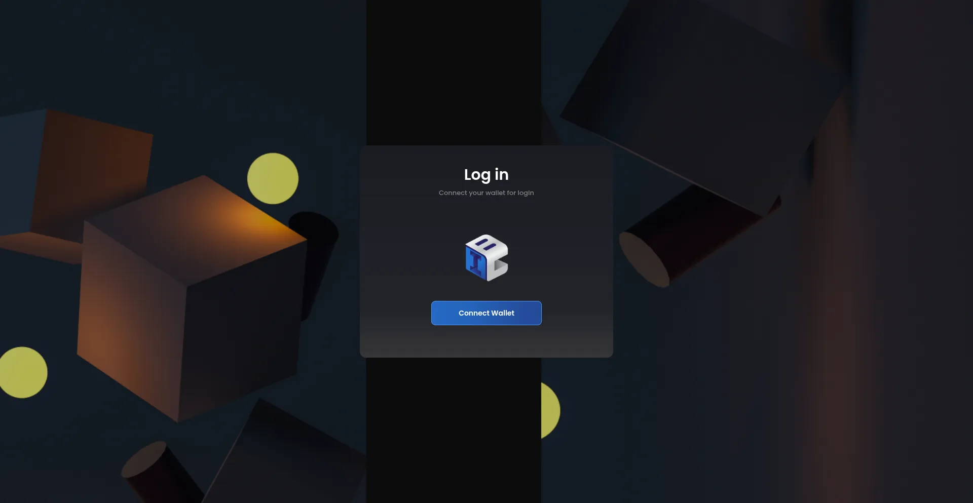 Website screenshot of App.icb.network