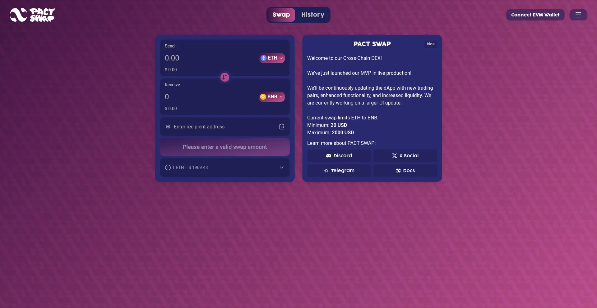 App.pactswap.io