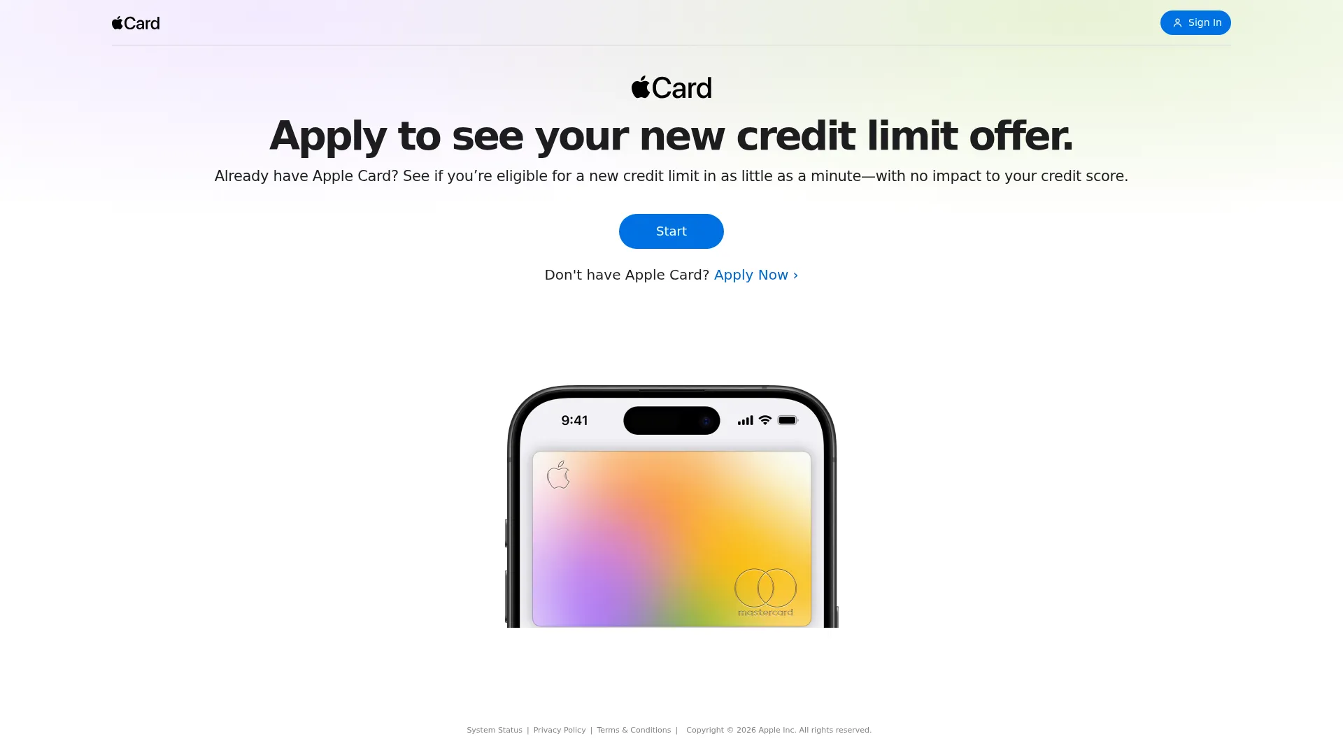 Applecard.limitcrest.com