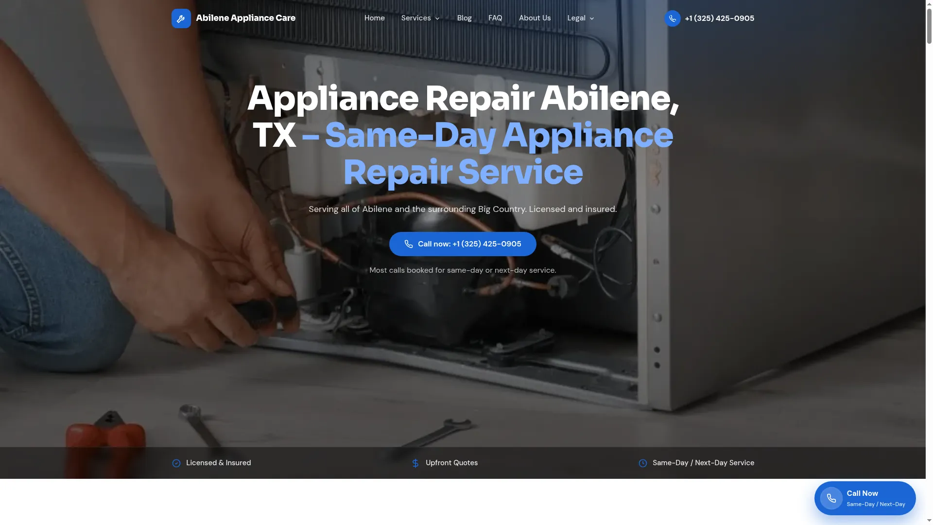 Appliancerepairinabilenetx.com