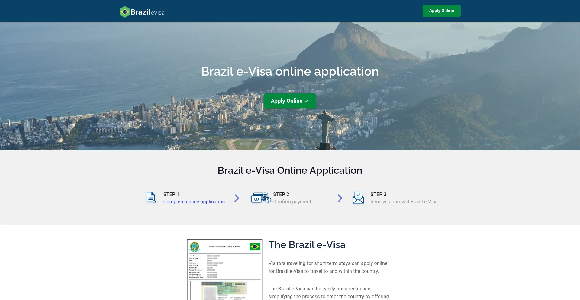 Application.brazilevisas.com