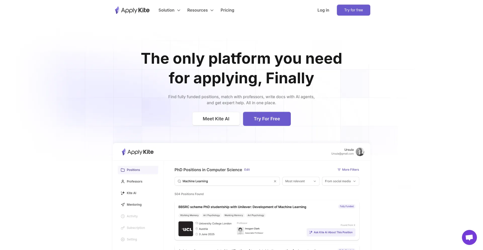 Applykite.com