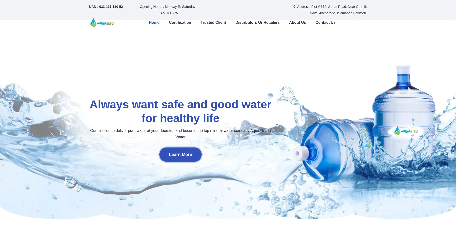 Ist Aquagreenwater.org sicher und vertrauenswürdig?