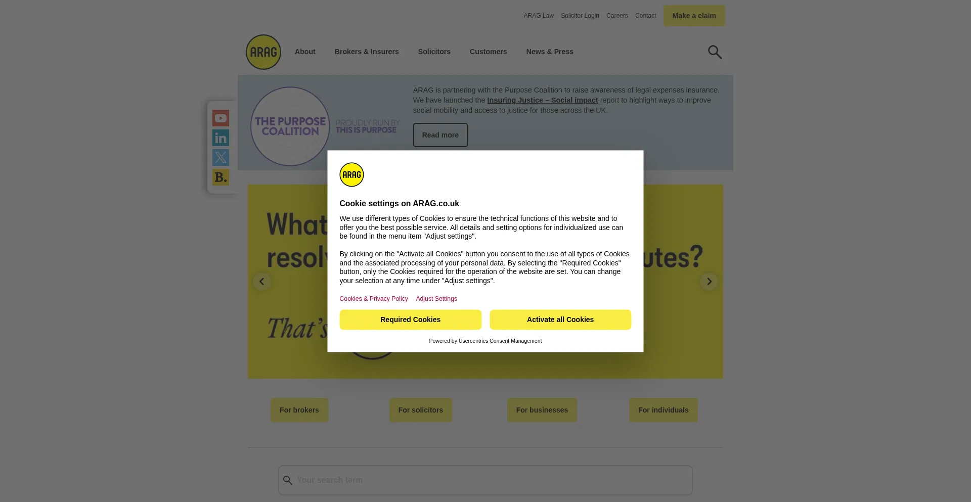 Arag.co.uk
