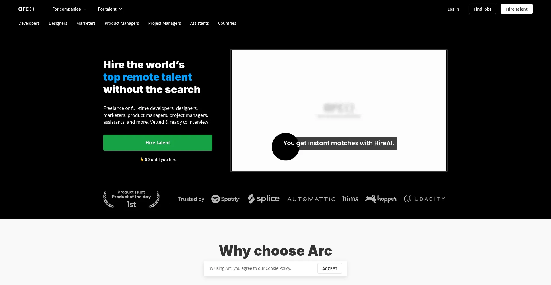 Ist Arc.dev sicher und vertrauenswürdig?