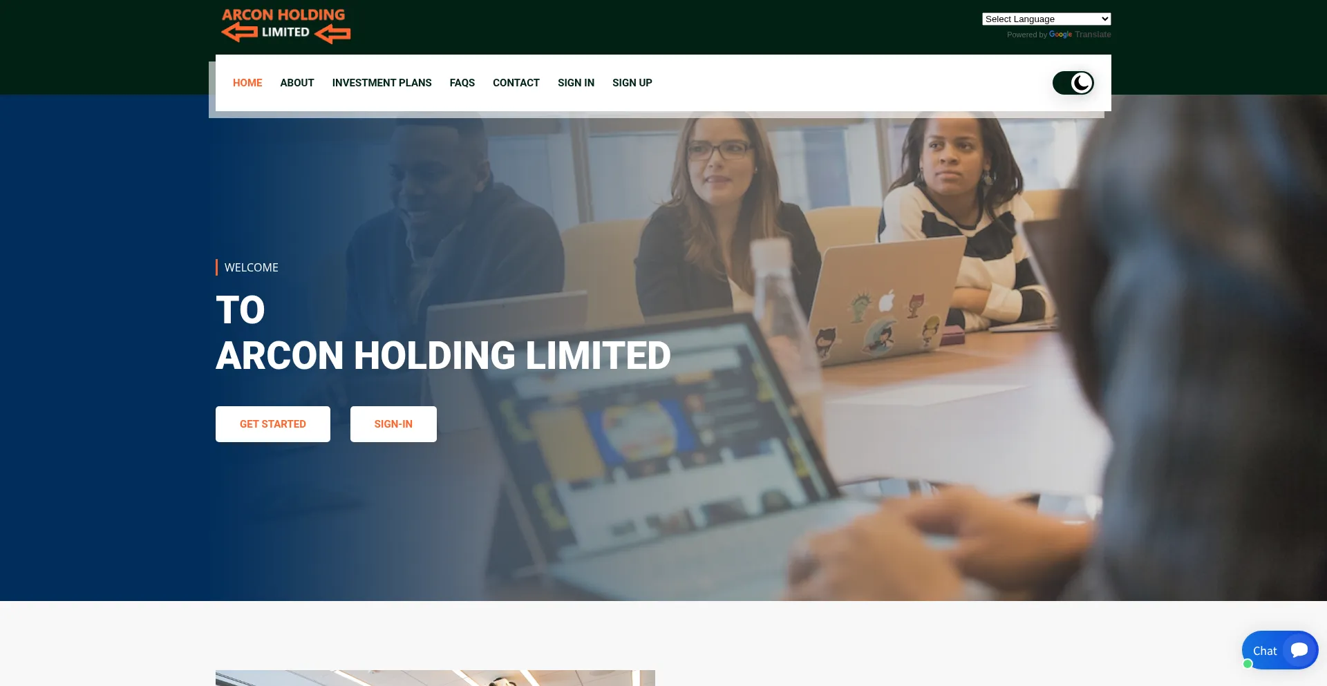 Arconholdingltd.com
