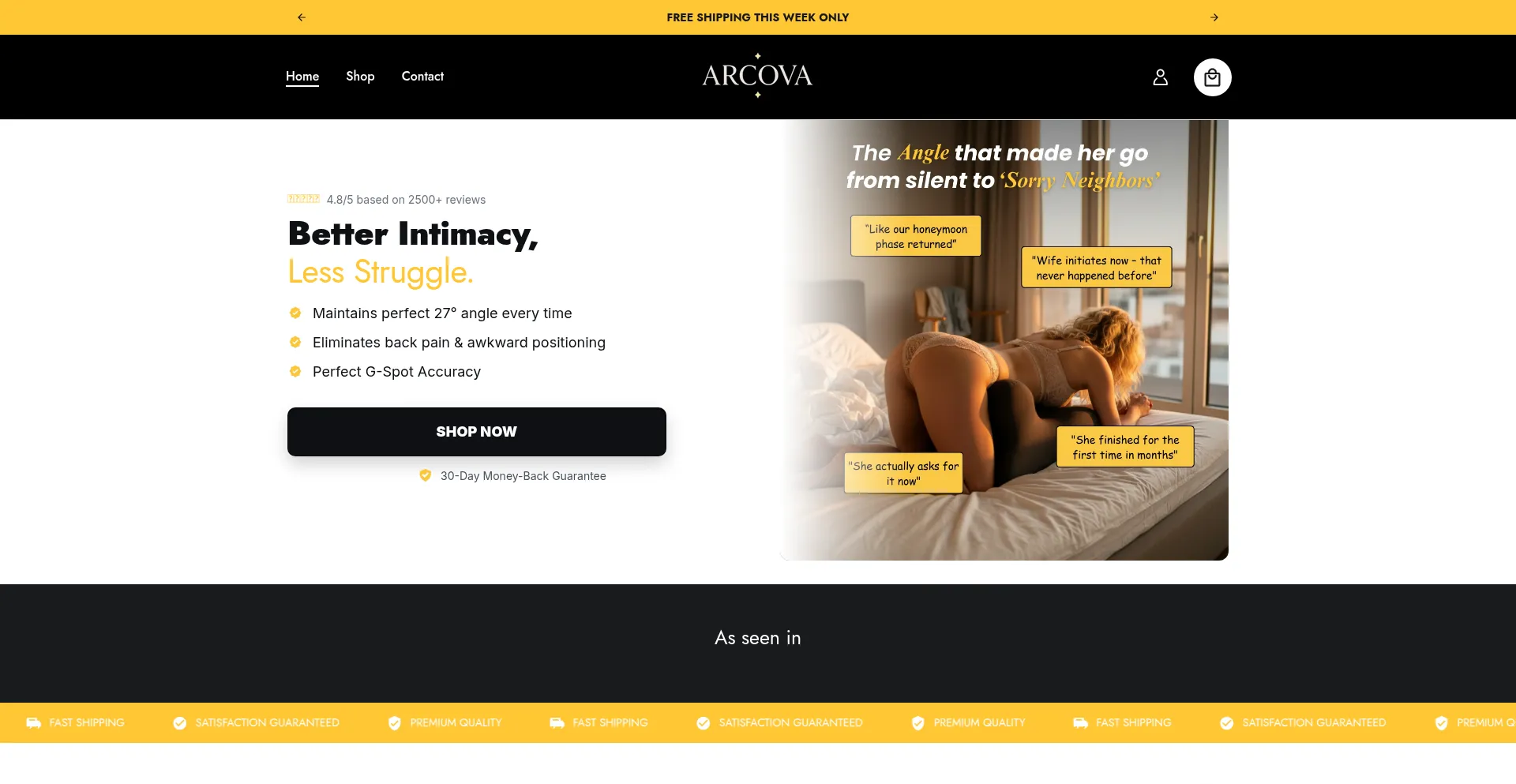 Arcovapillow.com