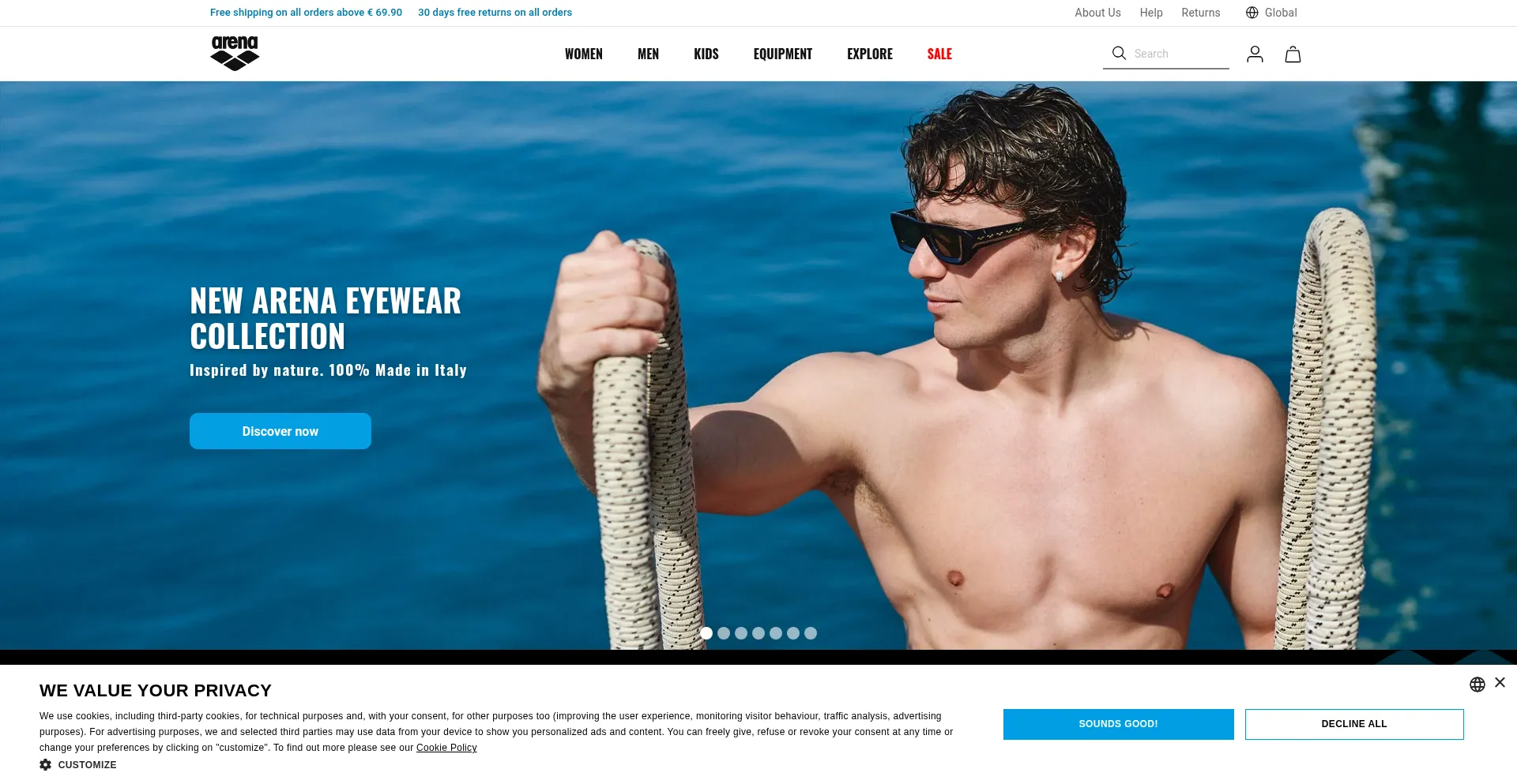 Ist Arenaswimsuit.com sicher und vertrauenswürdig?