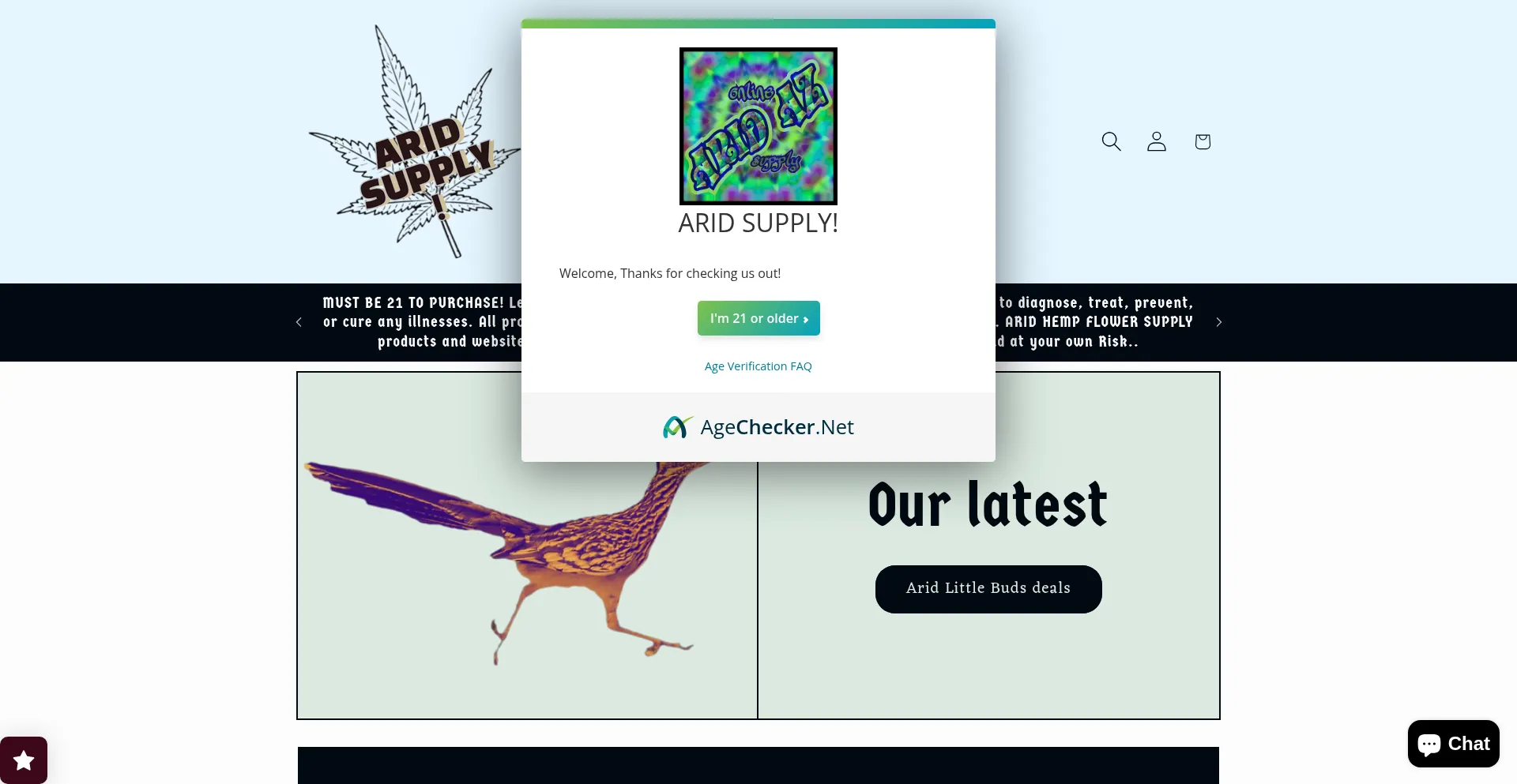 Ist Arid-supply.com sicher und vertrauenswürdig?