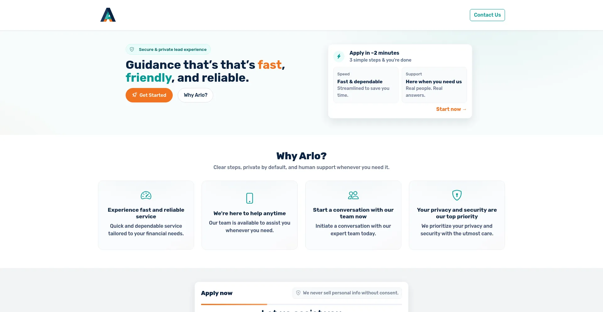 Arlofinancemarketing.com