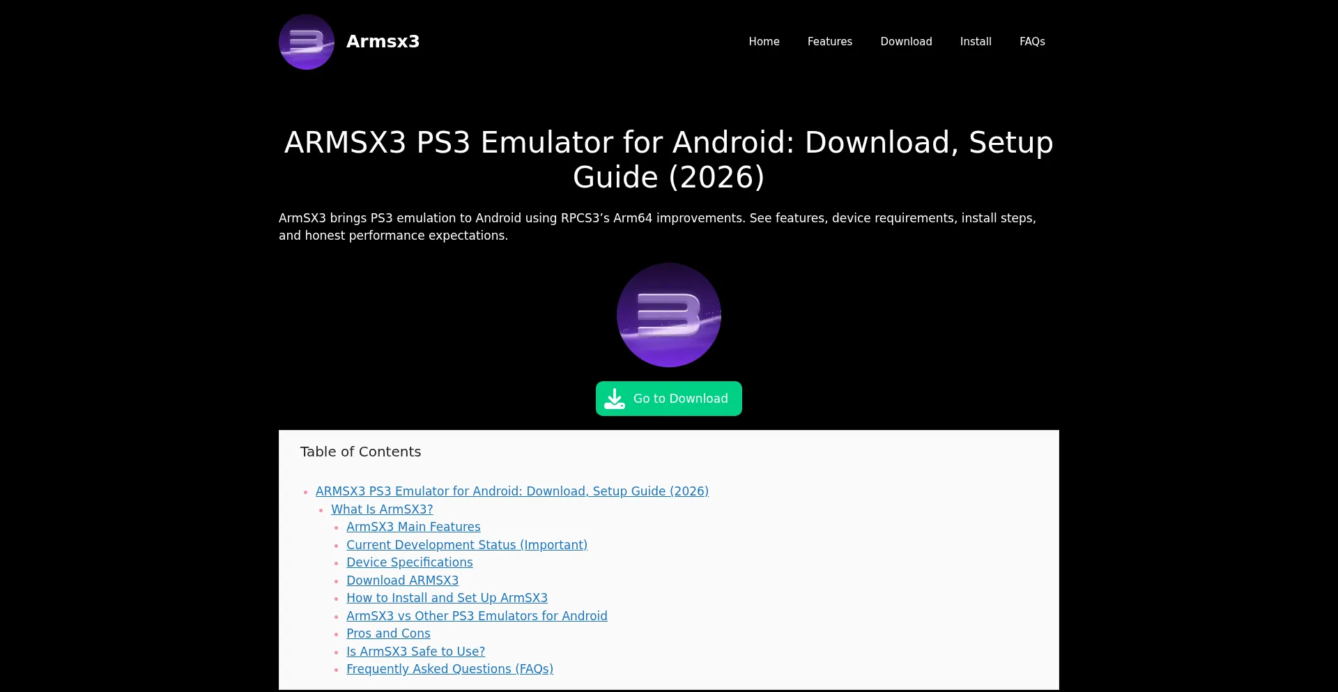Armsx3.net
