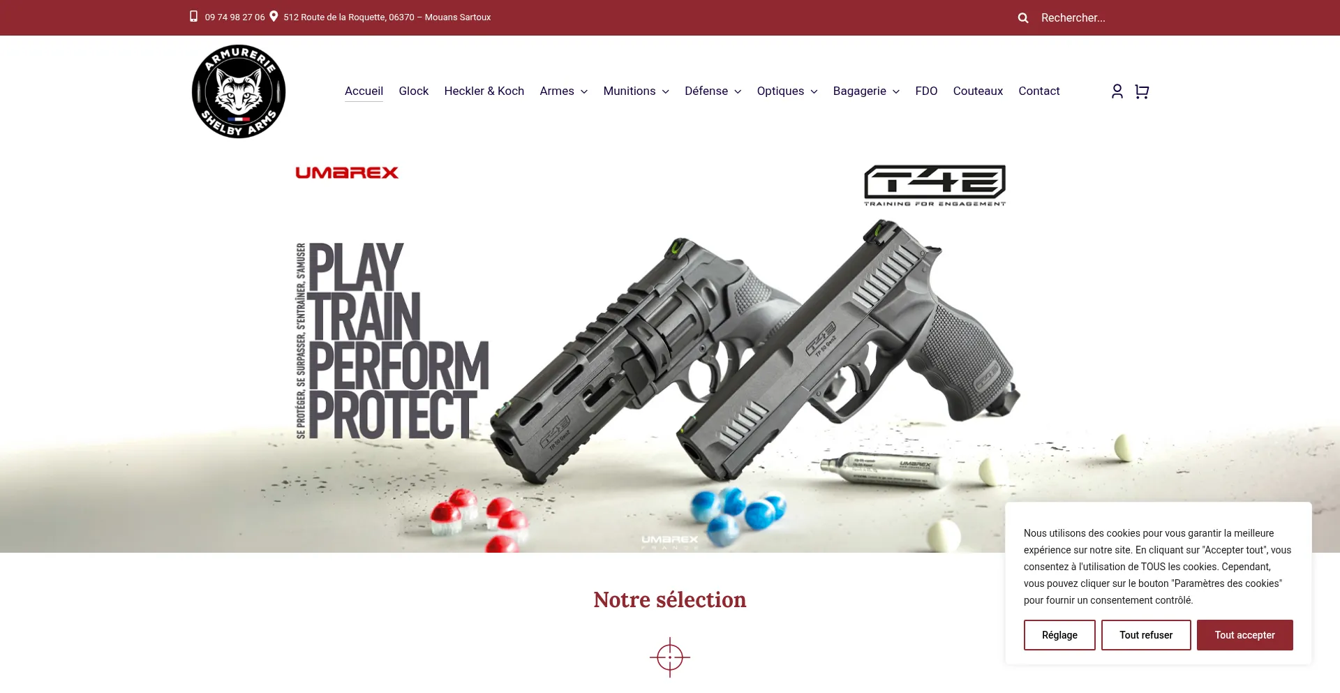 Ist Armurerie-shelby.com sicher und vertrauenswürdig?