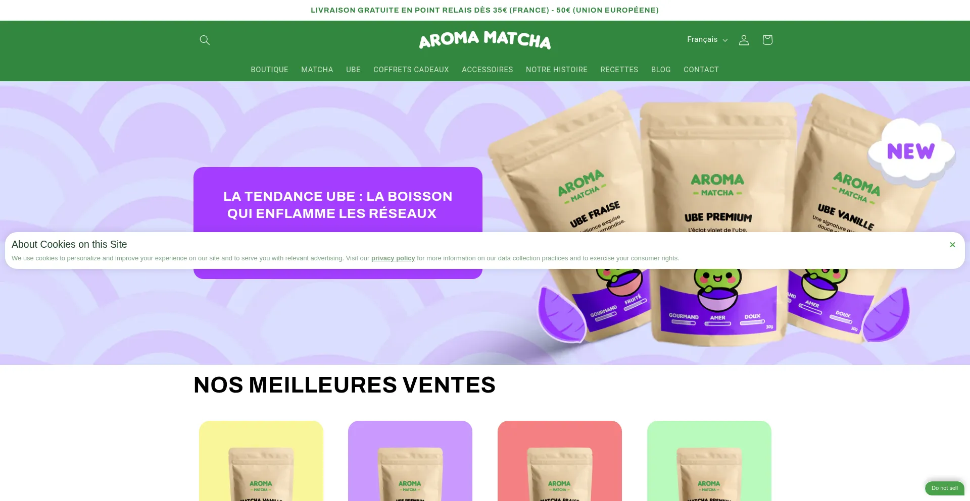 Ist Aromamatcha.fr sicher und vertrauenswürdig?