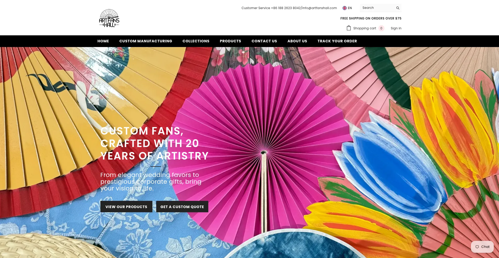 Artfanshall.com