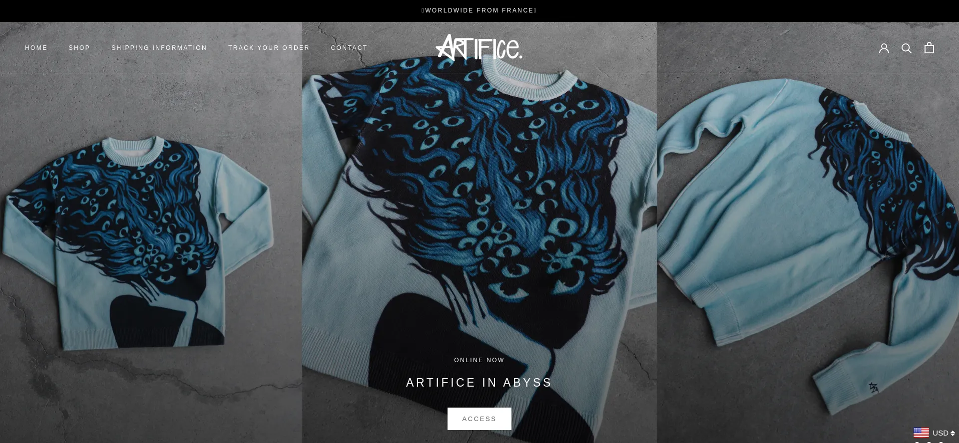 Artifice.store