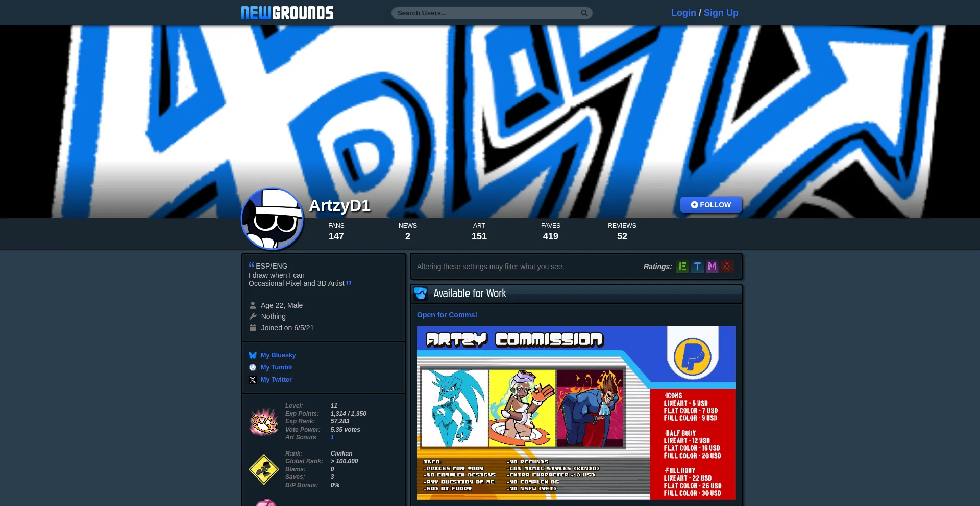 Artzyd1.newgrounds.com