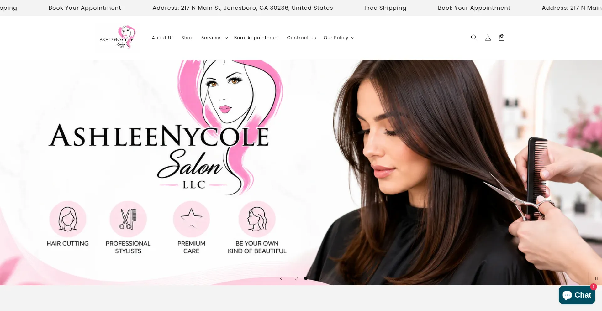 Ashleenycolesalon.com