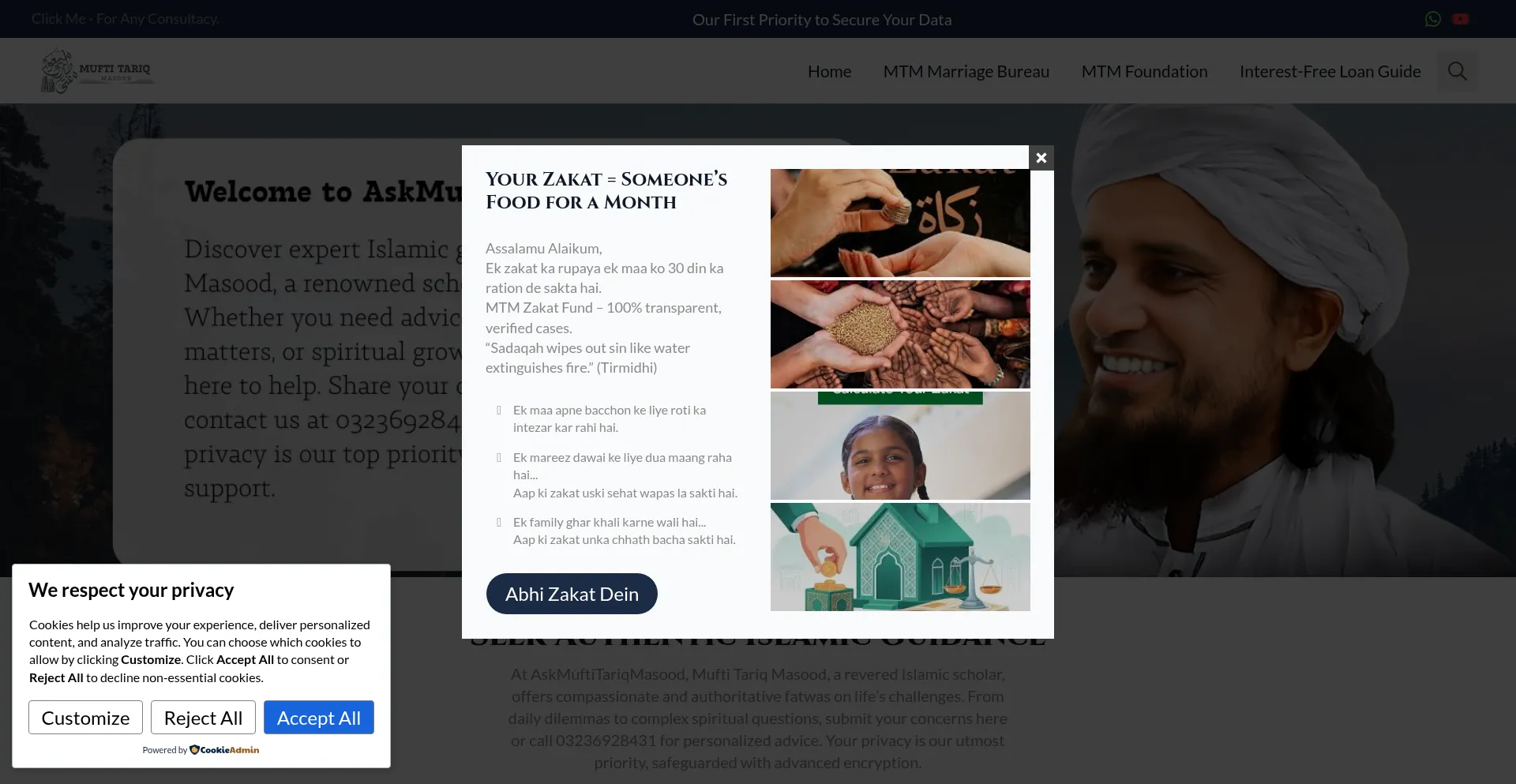 Askmuftitariqmasood.com
