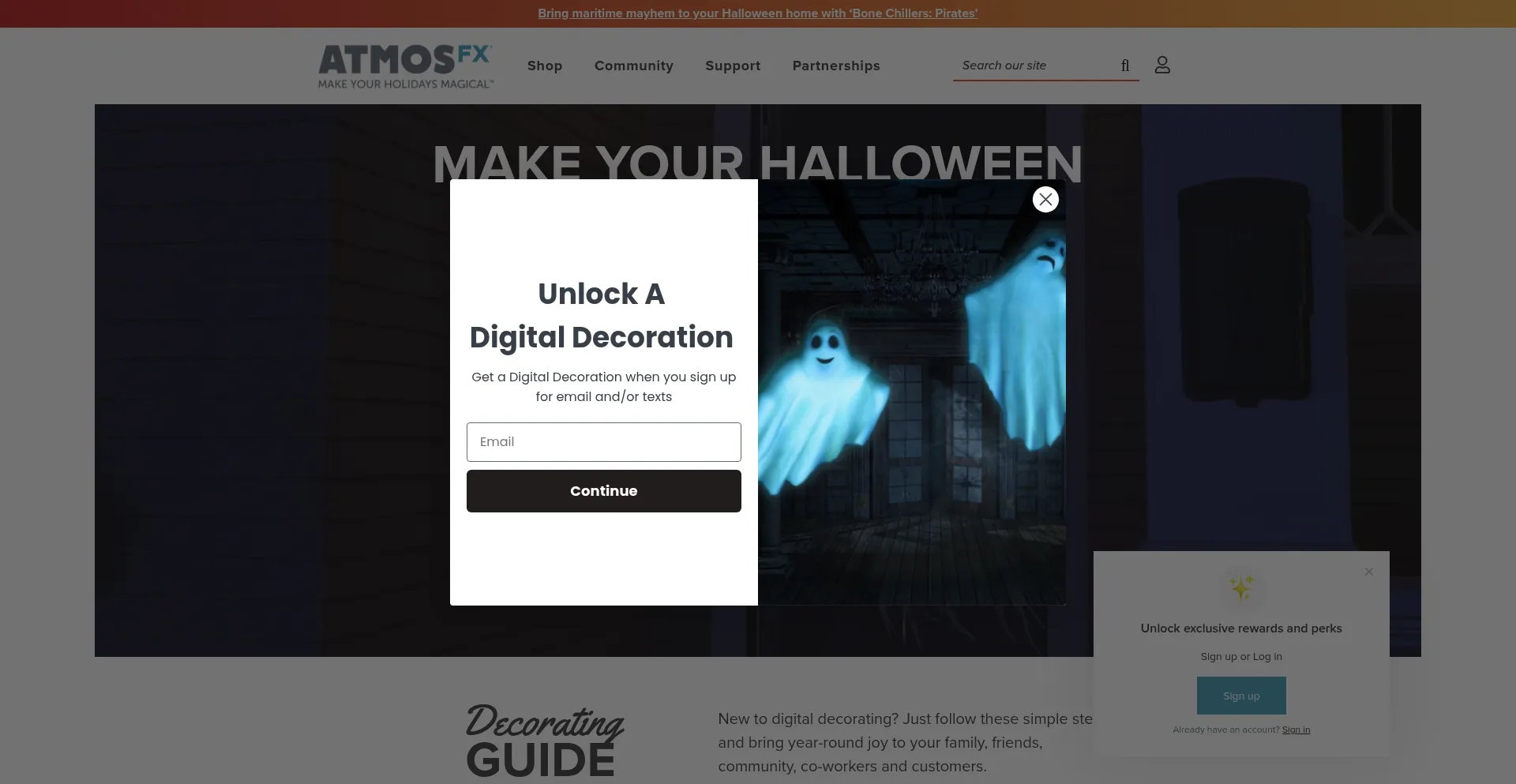 Atmosfx.com Screenshot