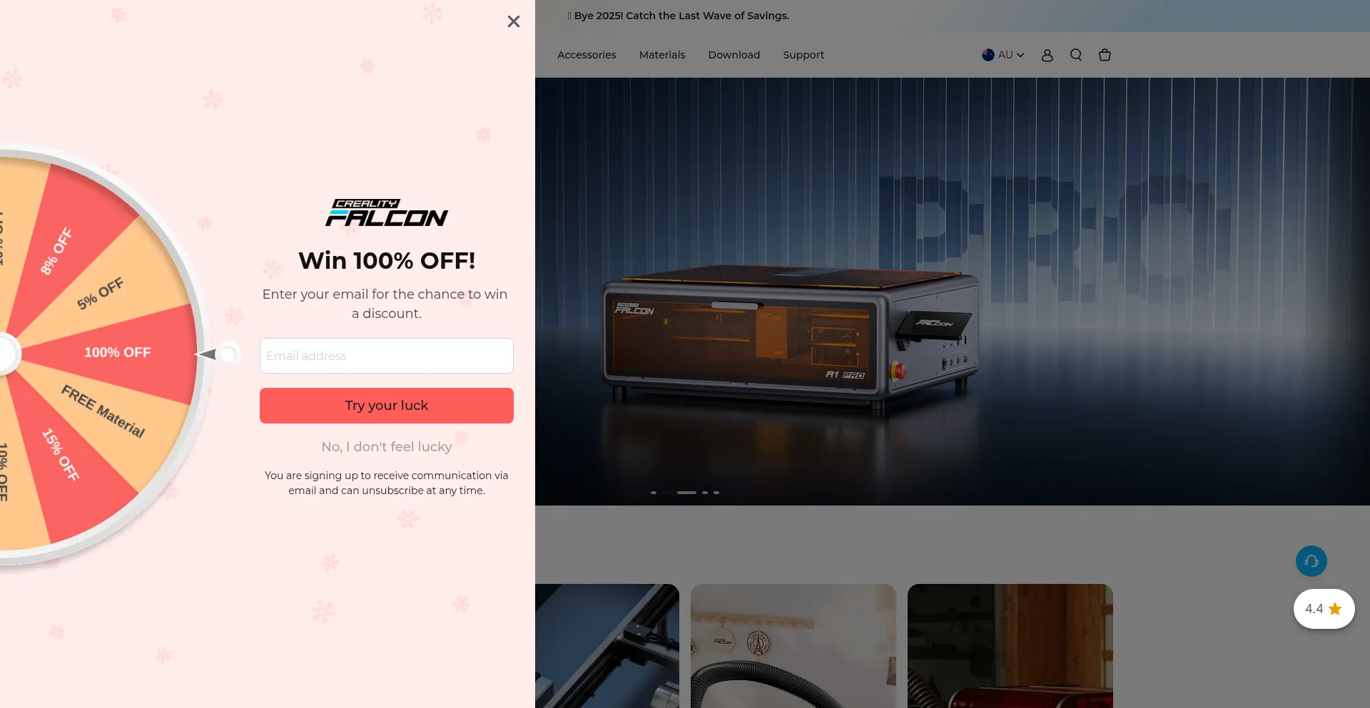 Au.crealityfalcon.com