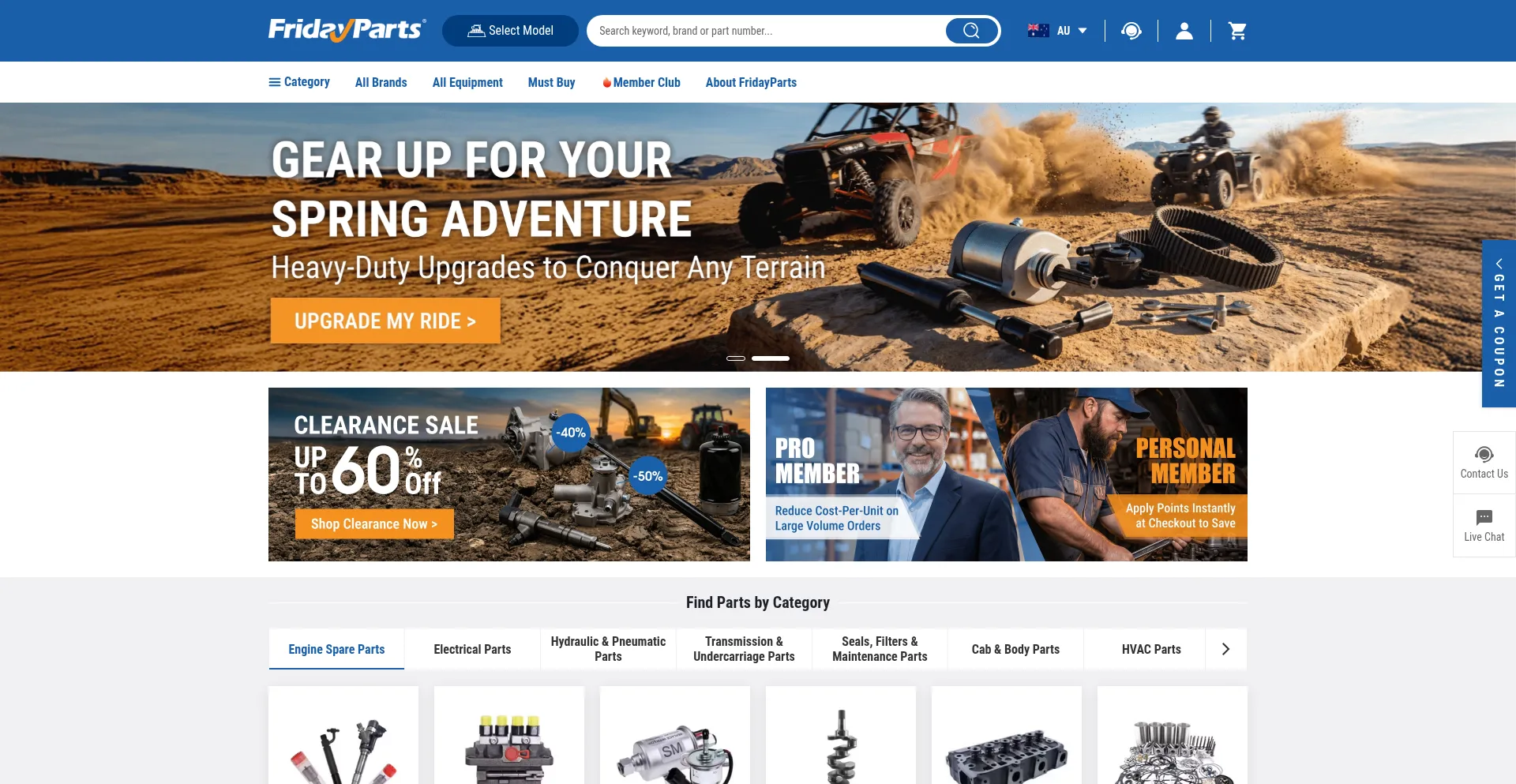 Au.fridayparts.com
